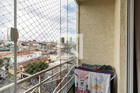 Varanda da Sala de apartamento à venda com 2 quartos, 54m² em Sacomã, São Paulo