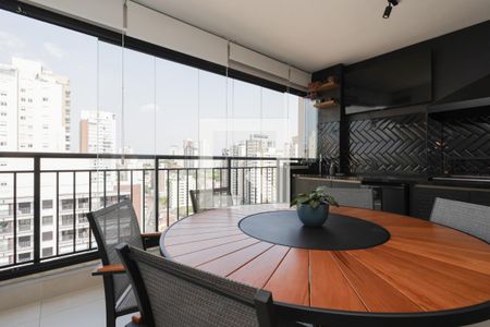 Varanda gourmet de apartamento à venda com 3 quartos, 109m² em Santa Teresinha, São Paulo