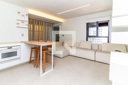 Sala de apartamento à venda com 1 quarto, 88m² em Vila Pompéia, São Paulo