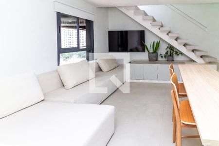 Sala de apartamento à venda com 1 quarto, 88m² em Vila Pompéia, São Paulo