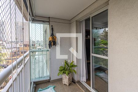 sacada com churrasqueira_4 de apartamento à venda com 3 quartos, 63m² em Vila Moraes, São Paulo