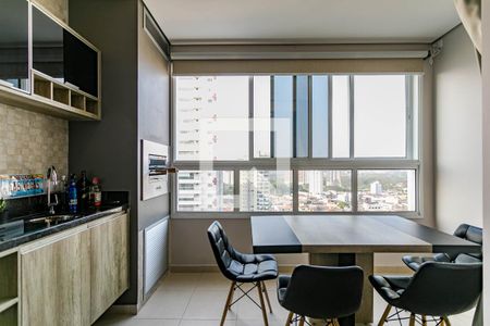 Varanda Gourmet de apartamento para alugar com 1 quarto, 44m² em Vila Oliveira, Mogi das Cruzes