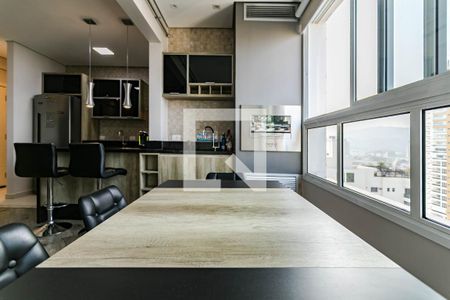 Varanda Gourmet de apartamento para alugar com 1 quarto, 44m² em Vila Oliveira, Mogi das Cruzes