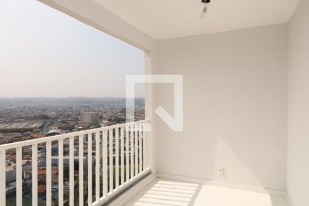 Varanda da Sala de apartamento para alugar com 1 quarto, 31m² em Vila Curuçá, São Paulo