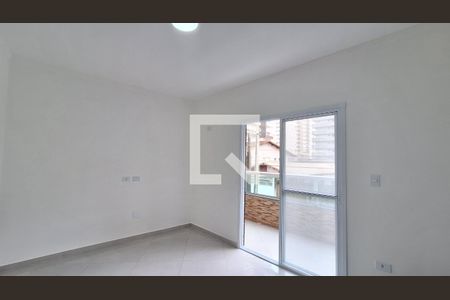 Sala de casa de condomínio para alugar com 2 quartos, 66m² em Aviação, Praia Grande