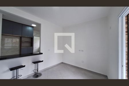 Sala de casa de condomínio para alugar com 2 quartos, 66m² em Aviação, Praia Grande