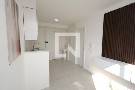 Sala/Cozinha de apartamento para alugar com 1 quarto, 27m² em Jardim Cidália, São Paulo