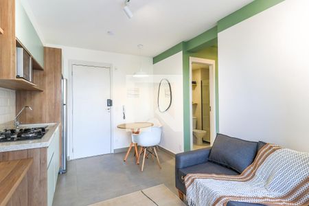 Sala/Cozinha de apartamento para alugar com 2 quartos, 36m² em Jardim Caravelas, São Paulo