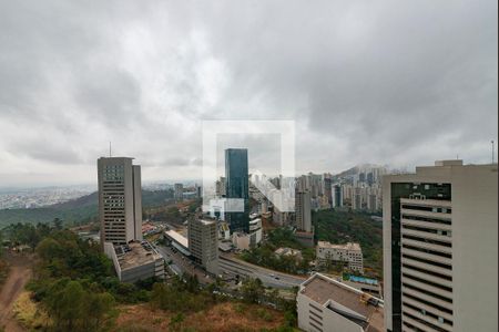 Varanda de apartamento à venda com 2 quartos, 73m² em Vila da Serra, Nova Lima