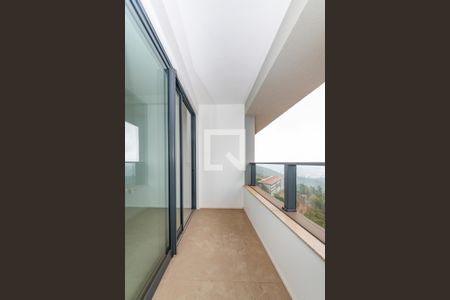 Varanda de apartamento à venda com 2 quartos, 73m² em Vila da Serra, Nova Lima