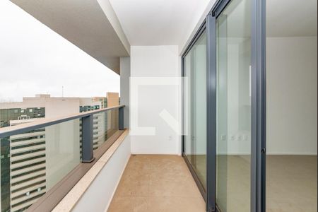 Varanda de apartamento à venda com 2 quartos, 73m² em Vila da Serra, Nova Lima