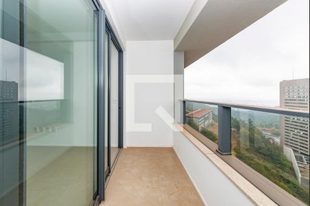 Varanda de apartamento à venda com 2 quartos, 73m² em Vila da Serra, Nova Lima