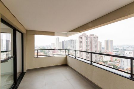 Varanda da Sala de apartamento à venda com 3 quartos, 162m² em Campestre, Santo André