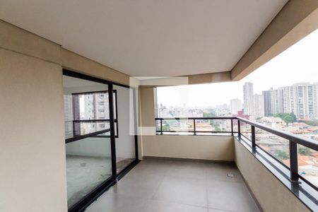 Varanda da Sala de apartamento à venda com 3 quartos, 162m² em Campestre, Santo André