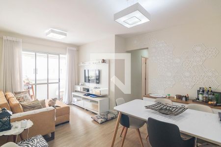 Sala de apartamento à venda com 3 quartos, 89m² em Vila Gilda, Santo André