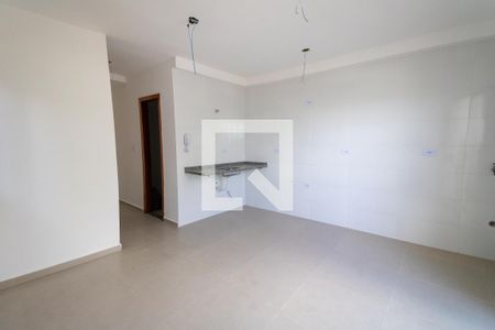 Sala/Cozinha de apartamento à venda com 2 quartos, 46m² em Quinta da Paineira, São Paulo