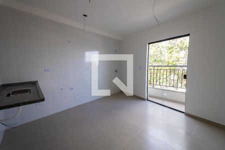 Sala/Cozinha de apartamento à venda com 2 quartos, 46m² em Quinta da Paineira, São Paulo