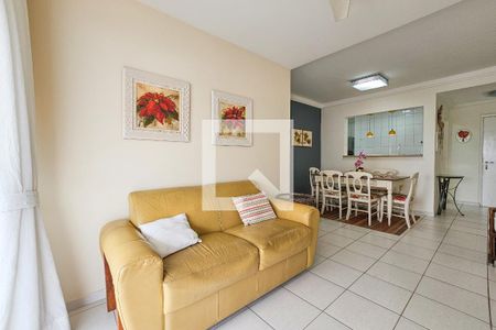 Sala de apartamento para alugar com 3 quartos, 110m² em Vila Luis Antônio, Guarujá