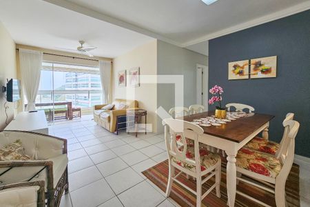 Sala de apartamento para alugar com 3 quartos, 110m² em Vila Luis Antônio, Guarujá