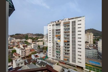 Vista da Sala de apartamento à venda com 2 quartos, 65m² em Rio Comprido, Rio de Janeiro