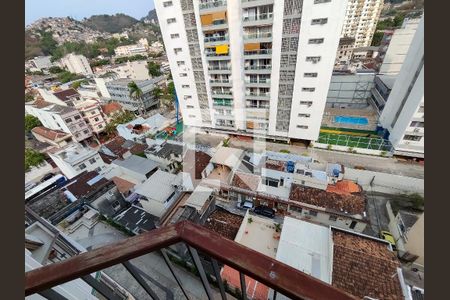 Vista da Sala de apartamento à venda com 2 quartos, 65m² em Rio Comprido, Rio de Janeiro