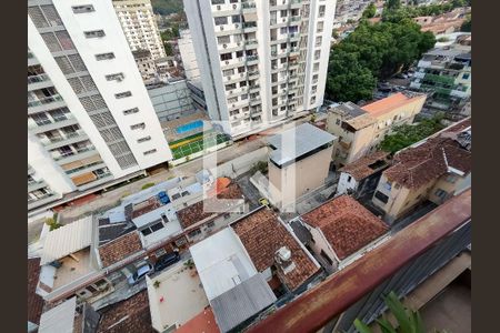 Vista da Sala de apartamento à venda com 2 quartos, 65m² em Rio Comprido, Rio de Janeiro