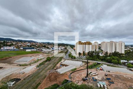 Sacada - Vista de apartamento para alugar com 3 quartos, 90m² em Cézar de Souza, Mogi das Cruzes