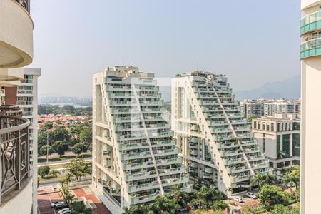 Varanda de apartamento para alugar com 1 quarto, 50m² em Barra da Tijuca, Rio de Janeiro