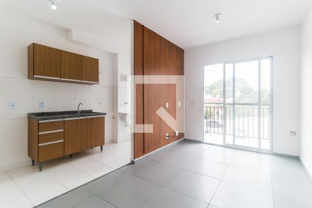 Sala de apartamento para alugar com 2 quartos, 55m² em Vila Santa Maria, Poá