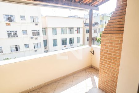 Varanda da Sala de apartamento para alugar com 2 quartos, 76m² em Flamengo, Rio de Janeiro