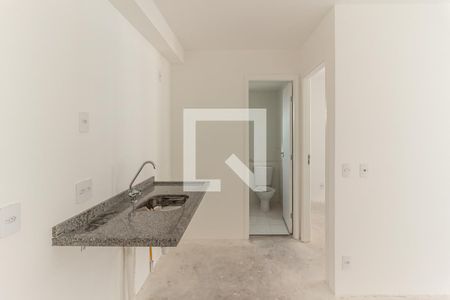 Cozinha de kitnet/studio à venda com 1 quarto, 25m² em Vila Buarque, São Paulo