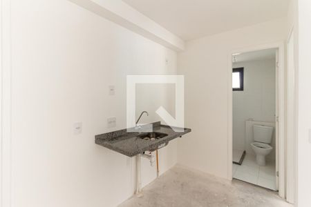 Cozinha de kitnet/studio à venda com 1 quarto, 25m² em Vila Buarque, São Paulo