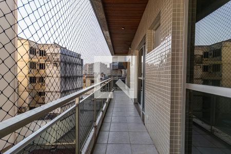 Sala Varanda de apartamento à venda com 3 quartos, 120m² em Tijuca, Rio de Janeiro