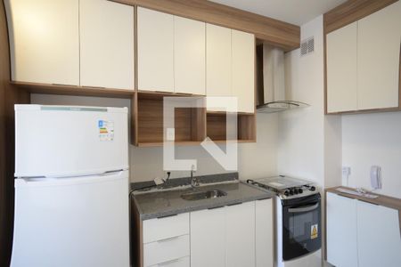 Cozinha de apartamento à venda com 1 quarto, 25m² em Ipiranga, São Paulo