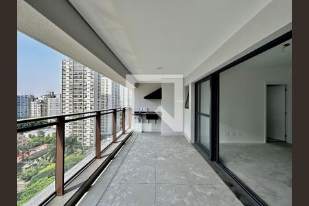 Varanda de apartamento à venda com 2 quartos, 109m² em Campo Belo, São Paulo