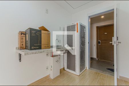 Cozinha de kitnet/studio para alugar com 1 quarto, 20m² em Ipiranga, São Paulo