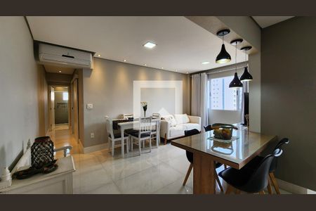 Sala de apartamento para alugar com 2 quartos, 79m² em Aparecida, Santos