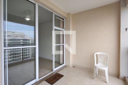 Varanda da Sala de apartamento à venda com 3 quartos, 89m² em Barra Olímpica, Rio de Janeiro