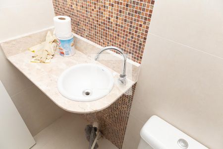 Lavabo de apartamento à venda com 3 quartos, 128m² em Vila Leonor, Guarulhos