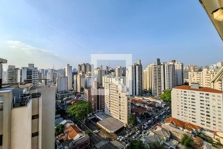 Varanda vista de apartamento à venda com 2 quartos, 66m² em Vila Mariana, São Paulo