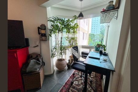 Sala de apartamento à venda com 3 quartos, 75m² em Jardim Taquaral, São Paulo