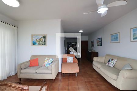 Sala de apartamento para alugar com 3 quartos, 176m² em Pitangueiras, Guarujá