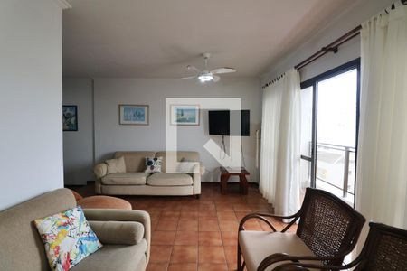 Sala de apartamento para alugar com 3 quartos, 176m² em Pitangueiras, Guarujá