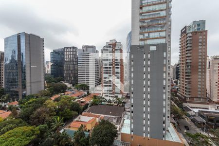 Vista/Sala de apartamento à venda com 1 quarto, 52m² em Itaim Bibi, São Paulo