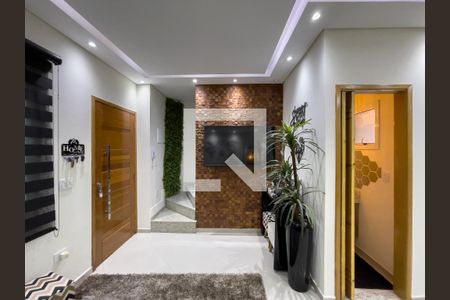 Sala e Cozinha de casa de condomínio à venda com 2 quartos, 70m² em Vila Ré, São Paulo