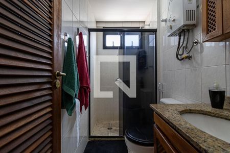 Banheiro de apartamento à venda com 2 quartos, 60m² em Rio Comprido, Rio de Janeiro