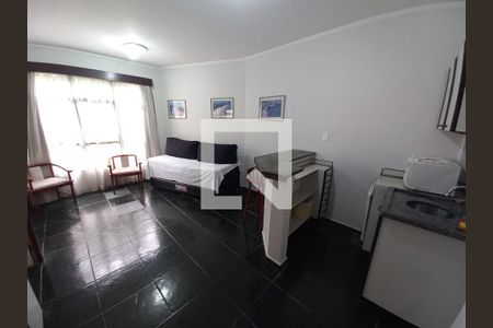 Sala de apartamento para alugar com 1 quarto, 50m² em Itararé, São Vicente