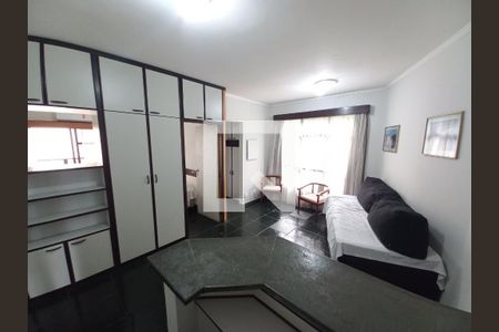 Sala de apartamento para alugar com 1 quarto, 50m² em Itararé, São Vicente