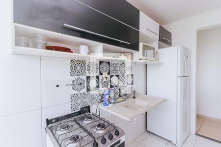 Cozinha  de apartamento para alugar com 2 quartos, 45m² em Parque Residencial Flamboyant, São José dos Campos