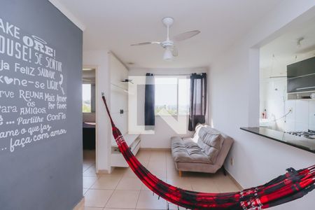 Sala de apartamento para alugar com 2 quartos, 45m² em Parque Residencial Flamboyant, São José dos Campos